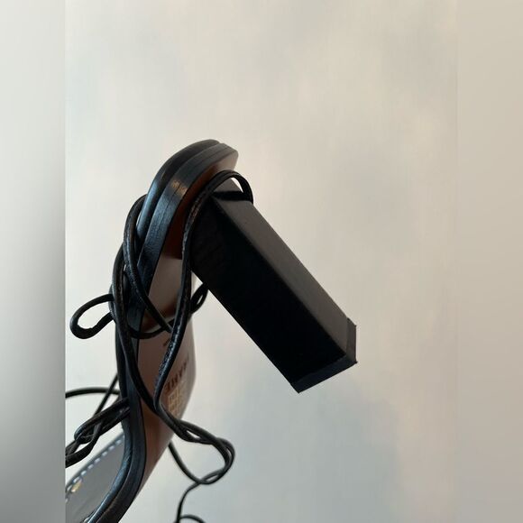 FRAME Le Doheny Heel Sandals Black - Picture 6 of 12